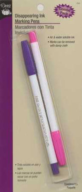Dritz Disappearing Ink Marking Pen Combo Pack